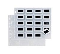 SEI ROTA - 662514 - Buste forate porta diapositive Atla F Dia 20 - 20 spazi 5,5x5,5 cm - trasparente - Sei Rota - conf. 10 pezzi - 83309 - Conf. da 1 Pz. - 662514