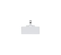 Portanome Pass 3E - 9,5 x 6 cm - metallo - con clip - Sei Rota - conf. 10 pezzi