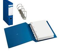 Sei Rota, Raccoglitore Stelvio F, 4 anelli a D 25 mm, dorso 3,5 cm, 22x30 cm, blu - 37254407