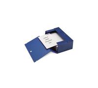 Cartella portaprogetti con bottone Sei Rota Big - dorso 20 cm blu - 26x36 cm 680