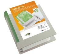 SEI ROTA - 36504101 - Raccoglitore personalizzabile Stelvio TI - 4 anelli a D 50 mm - dorso 7,5 cm - 22 x 30 cm - bianco - Sei Rota - 25500 - Conf. da 1 Pz. - 36504101