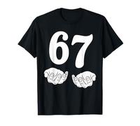 Sei Sette 6 7 Divertente 67 Gen Alpha Slang 6-7 Meme School Maglietta