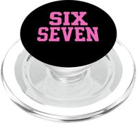 Sei sette 6 7 Meme divertente Scherzo Internet Umorismo virale Trend PopSockets PopGrip per MagSafe