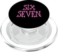 Sei sette 6 7 Meme divertente Scherzo Internet Umorismo virale Trend PopSockets PopGrip per MagSafe