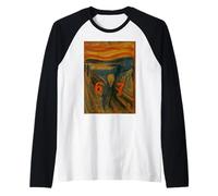 Sei Sette 6 7 Urlo Spaventoso 67 Gen Alpha Slang 6-7 Halloween Maglia con Maniche Raglan