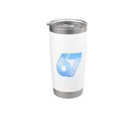 Sei sette 67 Colorato 6 7 Gen Alpha Slang Divertente 6-7 Meme Bicchiere termico in acciaio inox doppia parete