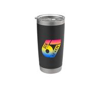 Sei sette 67 Colorato 6 7 Gen Alpha Slang Divertente 6-7 Meme Bicchiere termico in acciaio inox doppia parete
