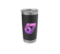 Sei sette 67 Colorato 6 7 Gen Alpha Slang Divertente 6-7 Meme Bicchiere termico in acciaio inox doppia parete