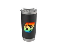 Sei sette 67 Colorato 6 7 Gen Alpha Slang Divertente 6-7 Meme Bicchiere termico in acciaio inox doppia parete