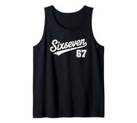 Sei Sette 67 Meme virale Divertente Gen Alpha Brainrot Umorismo Canotta