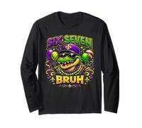 Sei Sette Bruh 67 Alligator Beads Parade Mardi Gras Maglia a Manica
