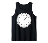 Sei Sette Volte Orologio analogico Meme Divertente Canotta