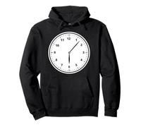 Sei Sette Volte Orologio analogico Meme Divertente Felpa con Cappuccio