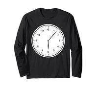 Sei Sette Volte Orologio analogico Meme Divertente Maglia a Manica