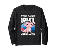 Sei Sicuro Axolotl Domande Carino Kawaii Axolotl Maglia a Manica