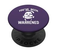 Sei stato avvertito Elizabeth Warren Fun Meme PopSockets PopGrip Adesivo