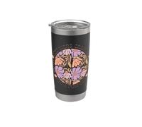 Sei stato creato per uno scopo Boho Floral Christian Bicchiere termico in acciaio inox doppia parete