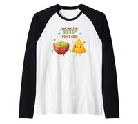 Sei The Dip To My Chip Guacamole Nacho Love Maglia con Maniche Raglan