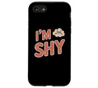 Sei timido Citazioni di testo divertenti Divertenti persone timide Hey I'm Shy Custodia per iPhone SE (2020) / 7/8