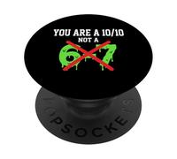 Sei un 10 Fuori da 10 Non un 6-7 Meme divertente di San Valentino PopSockets PopGrip Adesivo