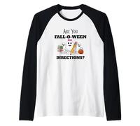 Sei Un Insegnante di indicazioni Fall-O-Ween Maglia con Maniche Raglan
