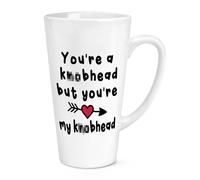 Sei Un Kn-Bh-Ad But Sei My 483ml Grande Latte Tazza Valentines Fidanzato