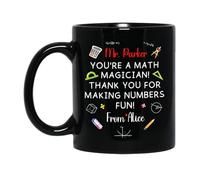 Sei Un Mago Della Matematica Tazze Da Tè Ceramica Tazze Di Caffè Durevole Tazza Colazione Regali Divertenti Per Ragazze Natale Regalo Anniversario 330ml