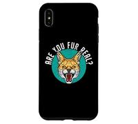 Sei un vero animale, guardiano dello zoo, fauna selvatica, Bobcat Lynx? Custodia per iPhone XS Max