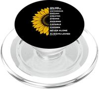 Sei una bella religione cristiana di girasole scelta forte PopSockets PopGrip per MagSafe