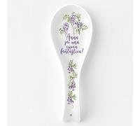 "Sei una Cuoca Fantastica" Poggiamestolo in Ceramica Bianca Personalizzato con Nome Idea Regalo Festa della Mamma Dei Nonni Personalizzabile Speciale Compleanno Natale Cuoca Chef Famiglia Amore