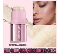 Sei Una Ragazza Luminosa! Evidenziatore Stick, Facile Applicazione, Leggero, Texture Cremosa, Perle Microfini, Crema Modulabile, Formula A Lunga Durata, Che Ama il viso