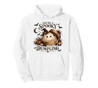 Sei Una Simpatica Arte culinaria di Halloween Dumpling Felpa con Cappuccio