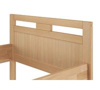 Sei varianti di elegante letto 90x200 ANCHE per ANZIANI in Faggio V-60.74-09