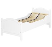 Sei varianti di letto bianco anche x ANZIANI 90x200 Pino massello V-60.40-09W