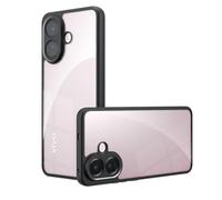 SEIAIYG Cover per Vivo V60 Lite, Custodia Rigida Trasparente Anti-Ingiallimento, Antiurto Sottile Protettiva Case, Trasparente