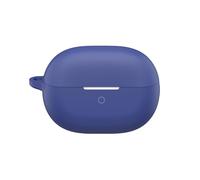 SEIAIYG Custodia Compatibile con Huawei FreeBuds Pro 5, Cover Protettiva in Silicone Antiurto e Antigraffio con Moschettone - Blu