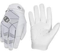 Seibertron B-A-R PRO 2.0 Signature Baseball/Softball Batting Gloves Super Grip Finger Guanti da Baseball da Battitore Fit for Adult Fit for Adult Blanco M