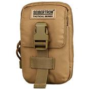 Seibertron Compatto Molle edc Sacchetto Pratico Gadget Raccoglitore del Sacchetto Staccabile Tracolla 6.3" Telefono Mobile della Borsa della Vita della Cinghia del Sacchetto Khaki
