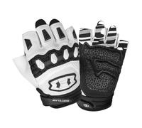 Seibertron Dirtclaw BMX MX ATV MTB Corsa su Strada Bicicletta Ciclismo Fuoristrada/Dirt Bike Gel Imbottito Antiscivolo Senza Dita/Dito Mezza Moto Motocross Guanti Bambini/Gioventù White S