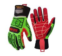 Seibertron HIGH-VIS HDC5 Livello 5 Cut Resistant Deckhand resistente agli urti guanti da lavoro Guanti da lavoro petrolio e gas Guanti di sicurezza M