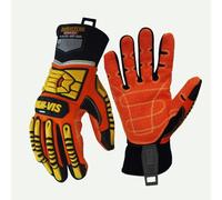 Seibertron High-Vis SDX2 Resistant Reducing Anti-Impact Mechanics Heavy Duty Safety Rescue Gloves CE EN388 4232 XXL