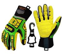 Seibertron HIGH-VIS SDXC5 guanti di protezione livello di protezione taglio 5 alte prestazioni Guanti di protezione petrolio e di gas/olio di guanti di sicurezza L Con 1 clip di guanto