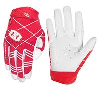 Seibertron PRO 2.0 Signature Baseball/Softball Batting Gloves Super Grip Finger Guanti da Baseball da Battitore Fit for Adult Fit for Adult Red L