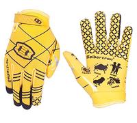 Seibertron PRO 3.0 12 costellazioni Elite Ultra-Stick Sports Receiver Gloves/Guanti da Football Americano PRO Ricevitore Gioventù e Bambini Giallo S