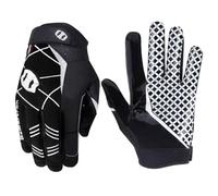 Seibertron PRO 3.0 Elite Ultra-Stick Sports Receiver Gloves/Guanti da Football Americano PRO Ricevitore Gioventù e Adulti Nero XXS