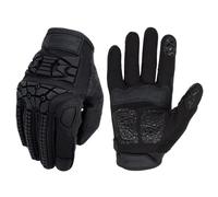Seibertron T.F.I.G Guanti tattici militari flessibili TPR per caccia al combattimento,colore nero,L