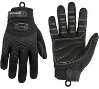 Seibertron Unisex Guanti da Arrampicata Imbottiti Leggeri e Traspiranti per Arrampicata, Salvataggio, Avventura, Vela, Kayak, Sport all'Aria Aperta Training Black XL