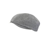SEIDENFALTER Cappello in lino grigio