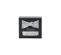 SEIDENFALTER Set cravatta a farfalla e fazzoletto da taschino menta