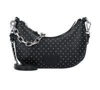 Seidenfelt Jomala Borsa a tracolla 25 cm black with tiny rivets (TAS025360)